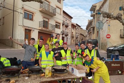 Comida de quintos y carnaval en San Esteban.-ANA HERNANDO