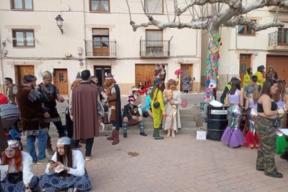 Comida de quintos y carnaval en San Esteban.-ANA HERNANDO