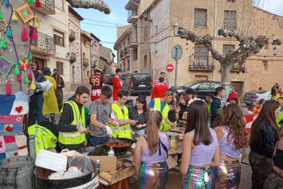 Comida de quintos y carnaval en San Esteban.-ANA HERNANDO