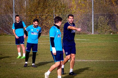 Intenso entrenamiento del CD Numancia. MARIO TEJEDOR (7)