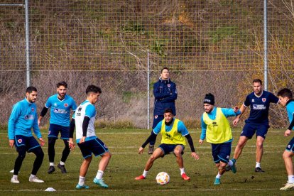 Intenso entrenamiento del CD Numancia. MARIO TEJEDOR (21)
