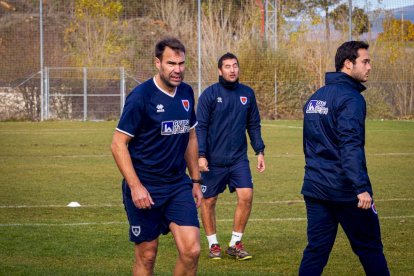 Intenso entrenamiento del CD Numancia. MARIO TEJEDOR (22)