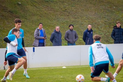 Intenso entrenamiento del CD Numancia. MARIO TEJEDOR (79)