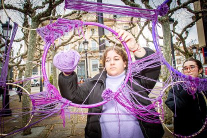 Las actividades de la mañana en el Día Internacional de la Mujer. MARIO TEJEDOR (4)