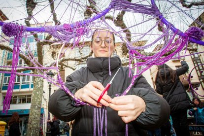 Las actividades de la mañana en el Día Internacional de la Mujer. MARIO TEJEDOR (5)