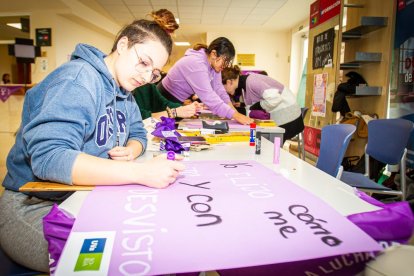 Las actividades de la mañana en el Día Internacional de la Mujer. MARIO TEJEDOR (18)
