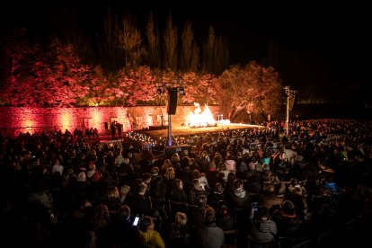 Lectura del Festival de las Ánimas 2022 en Soria. GONZALO MONTESEGURO