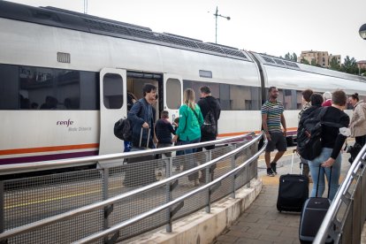 Línea de tren entre Soria y Madrid. - GONZALO MONTESEGURO