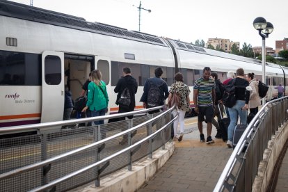 Línea de tren entre Soria y Madrid. - GONZALO MONTESEGURO