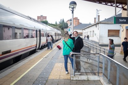 Línea de tren entre Soria y Madrid. - GONZALO MONTESEGURO