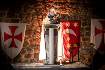 Lectura del Festival de las Ánimas 2022 en Soria. GONZALO MONTESEGURO