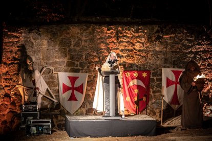 Lectura del Festival de las Ánimas 2022 en Soria. GONZALO MONTESEGURO