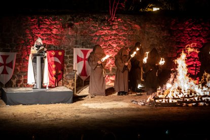 Lectura del Festival de las Ánimas 2022 en Soria. GONZALO MONTESEGURO