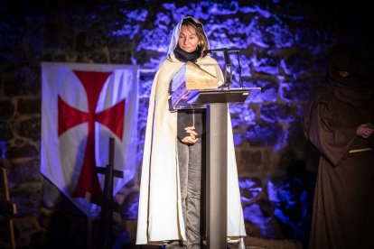 Lectura del Festival de las Ánimas 2022 en Soria. GONZALO MONTESEGURO