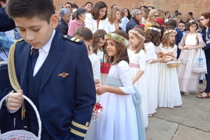 Celebración del Corpus en Soria.-V.R.