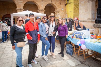 Jornada de hermandad de la comunidad latina en Soria. MARIO TEJEDOR