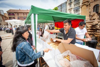 Jornada de hermandad de la comunidad latina en Soria. MARIO TEJEDOR