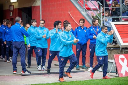 La afición respondió pero la permanencia no se pudo consumar. MARIO TEJEDOR