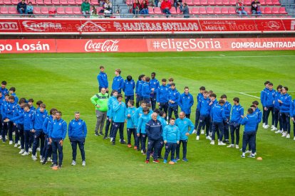 La afición respondió pero la permanencia no se pudo consumar. MARIO TEJEDOR