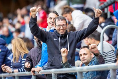 La afición respondió pero la permanencia no se pudo consumar. MARIO TEJEDOR