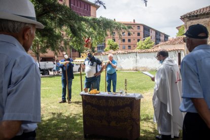 Bendición de Campos en Soria desde la ermita de Santa Bárbara. GONZALO MONTESEGURO