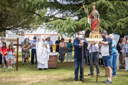 Bendición de Campos en Soria desde la ermita de Santa Bárbara. GONZALO MONTESEGURO