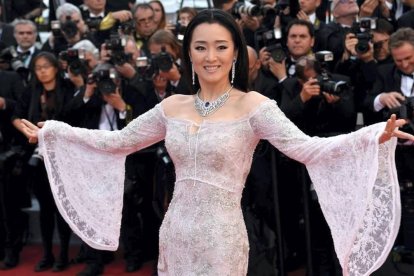 Gong Li. AFP / ALBERTO PIZZOLI