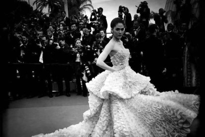 Araya Hargate. AFP/VALERY HACHE
