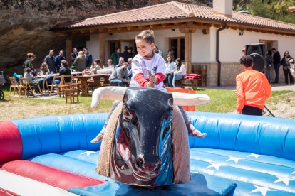 Amigos de La Saca celebra su jornada de convivencia en Valonsadero. GONZALO MONTESEGURO