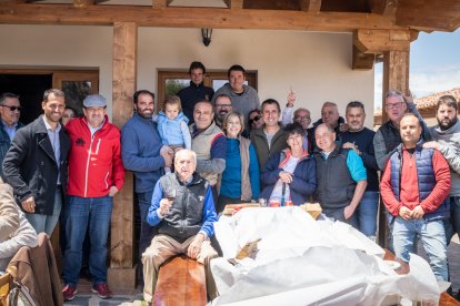 Amigos de La Saca celebra su jornada de convivencia en Valonsadero. GONZALO MONTESEGURO