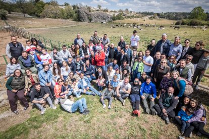 Amigos de La Saca celebra su jornada de convivencia en Valonsadero. GONZALO MONTESEGURO
