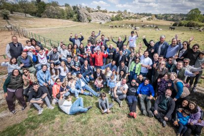 Amigos de La Saca celebra su jornada de convivencia en Valonsadero. GONZALO MONTESEGURO