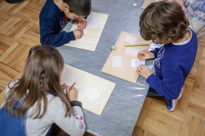 Taller didáctico en el Numantino por Navidad.-G. MONTESEGURO