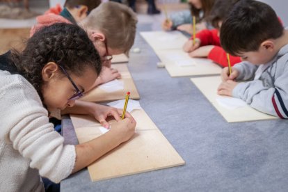 Taller didáctico en el Numantino por Navidad.-G. MONTESEGURO