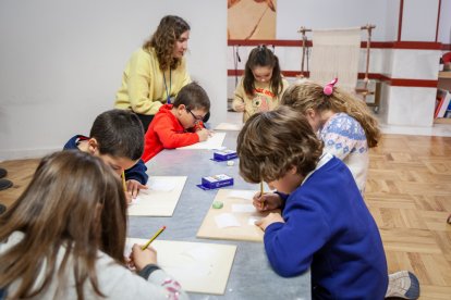 Taller didáctico en el Numantino por Navidad.-G. MONTESEGURO