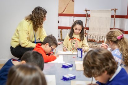 Taller didáctico en el Numantino por Navidad.-G. MONTESEGURO