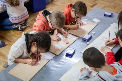 Taller didáctico en el Numantino por Navidad.-G. MONTESEGURO