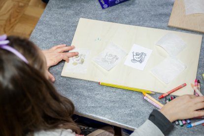 Taller didáctico en el Numantino por Navidad.-G. MONTESEGURO