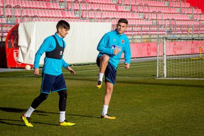 Primer entrenamiento de Zarzana con el CD Numancia. MARIO TEJEDOR (3)