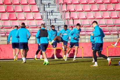 Primer entrenamiento de Zarzana con el CD Numancia. MARIO TEJEDOR (6)