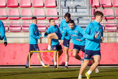 Primer entrenamiento de Zarzana con el CD Numancia. MARIO TEJEDOR (9)