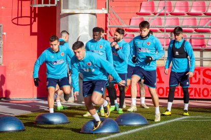 Primer entrenamiento de Zarzana con el CD Numancia. MARIO TEJEDOR (11)