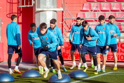 Primer entrenamiento de Zarzana con el CD Numancia. MARIO TEJEDOR (12)