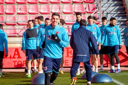 Primer entrenamiento de Zarzana con el CD Numancia. MARIO TEJEDOR (14)