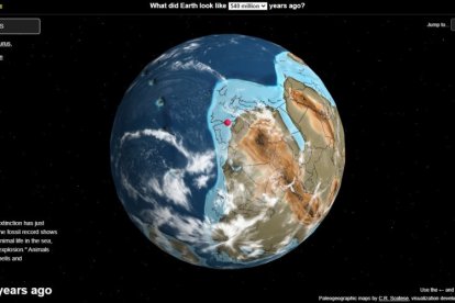 Los primeros animales con concha aparecieron hace 540 millones de años y Soria estaba sumergida bajo el océano.