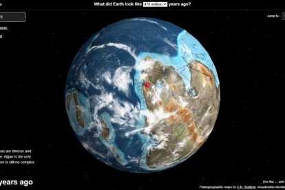 Hace 470 millones de años Soria había vuelto a emerger, momento en el que aparecieron los primeros corales y vertebrados.