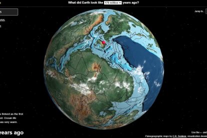 El Jurásico, hace 170 millones de años, evoca indefectiblemente a los dinosaurios. Soria ya les ofrecía terreno y entre la Cornisa Cantábrica y el sur de Castilla y León la tierra emergía.