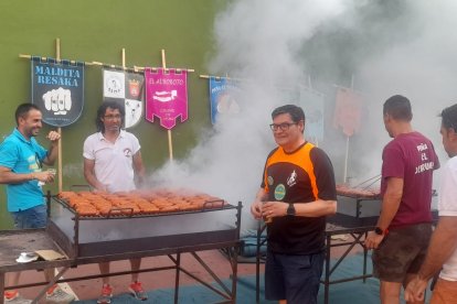Comienzo de las fiestas de Santa Cristina en Osma. ANA HERNANDO