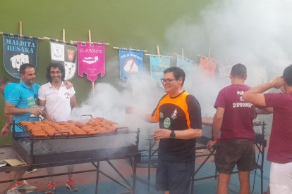 Comienzo de las fiestas de Santa Cristina en Osma. ANA HERNANDO