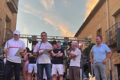 Comienzo de las fiestas de Santa Cristina en Osma. ANA HERNANDO